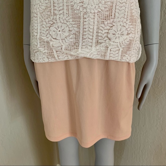 LULUS Avianna Lace Bodycon Dress Spaghetti Strap White Low Back Style 754162 - Picture 14 of 16